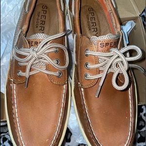 Sperry Billfosh Dark Tan size 10 Men’s
